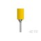 Te Connectivity Pin Terminal, 6 mmÂ², PVC Insulated, Yellow 342196-1 - alternate 5